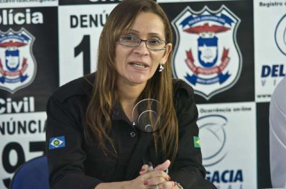 derf/operação furacão/delegada da Polícia Civil/Elaine Fernandes da Silva