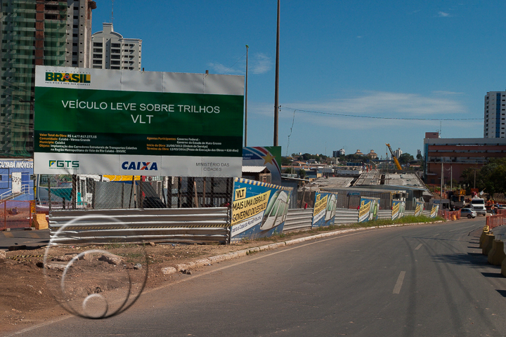 Obras/VLT/Viaduto UFMT/copa 2014