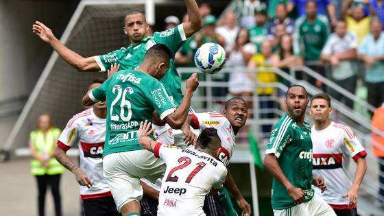 Palmeiras e Flamengo 4 a 2
