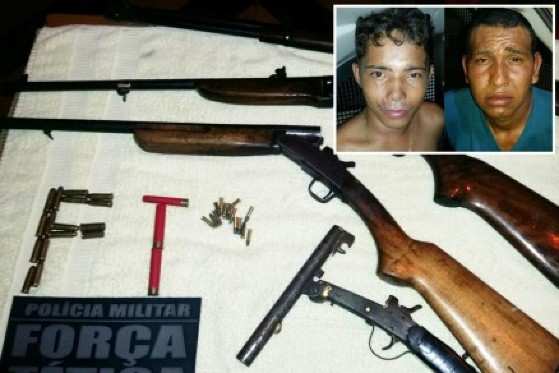 Paulo César e Anderson Silva Porte de Arma