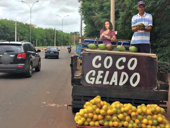 Vendedor de Laranja