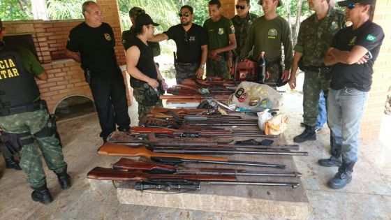 arma apreendida