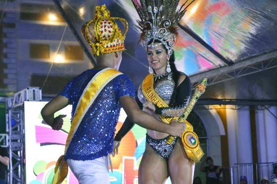 Rainha e rei do carnaval Cuiabá 2017