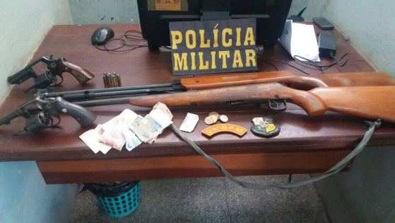 polícia militar ESPINGARDA