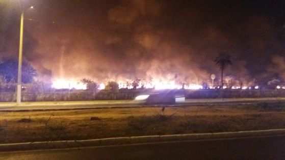 incendio mata aeroporto