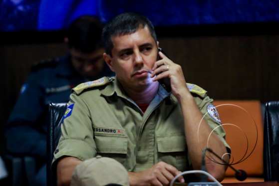 coronel alessandro/corpo de bombeiros