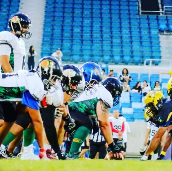Futebol americano Cuiab&aacute; Arsenal
