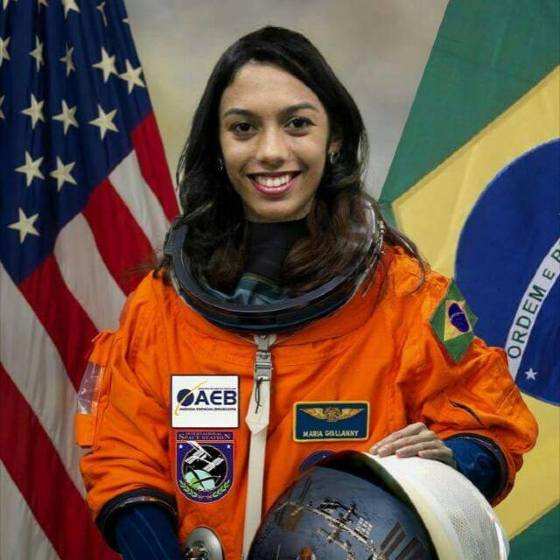 Maria Gisllany astronauta cuiabana