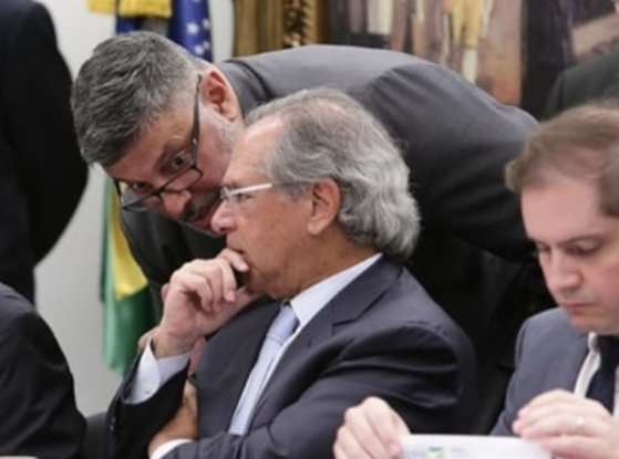 Alexandre Frota e Paulo Guedes