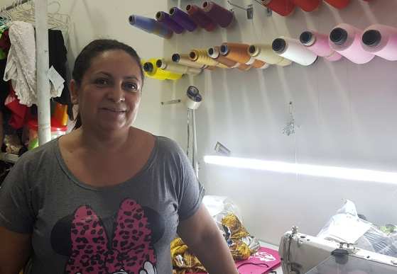 Claudivania Barbosa Neves/ dia da costureira/shopping popular