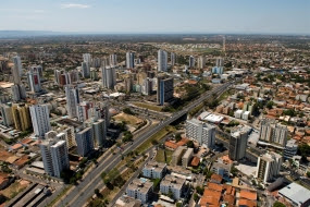 Vista aérea de Cuiabá