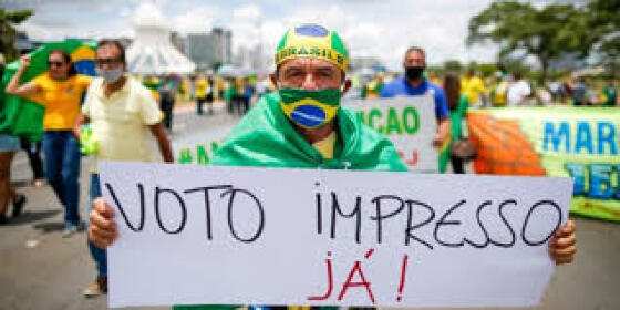 protesto voto impresso