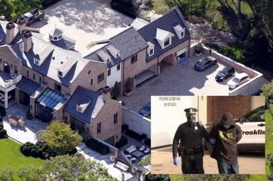 homem invade mansão