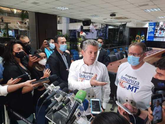 Mauro Mendes e Gilberto