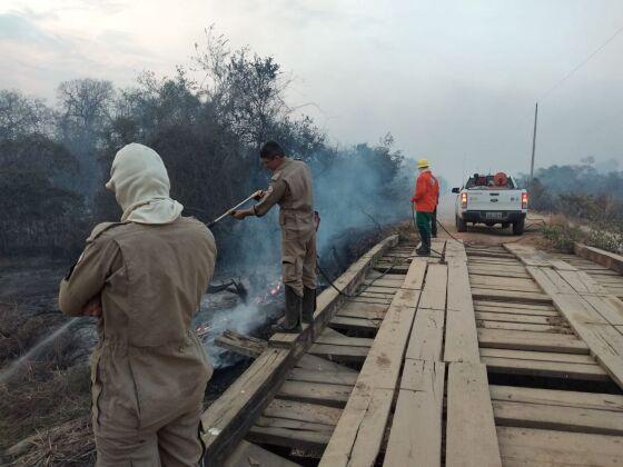 Incêndio no pantanal