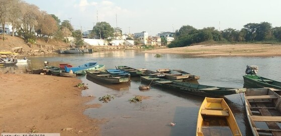seca no rio paraguai