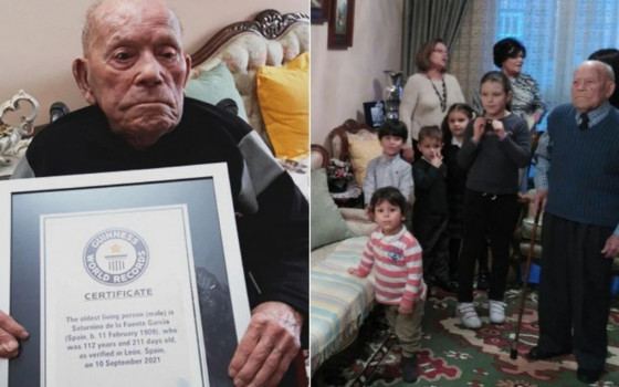 IDOSO MAIS VELHO DO MUNDO