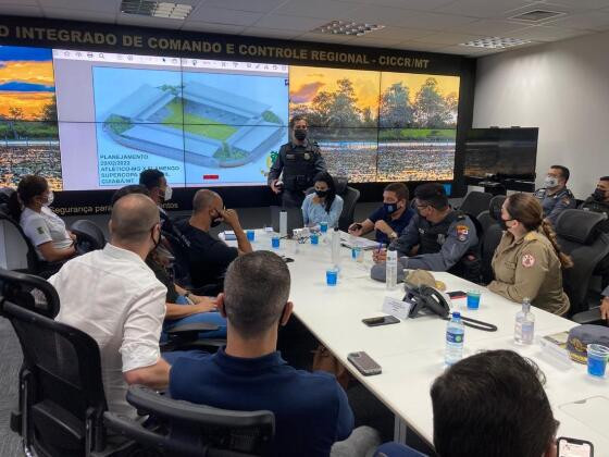 Voltar Jogo entre Atlético-MG e Flamengo contará com reforço de 200 profissionais da segurança