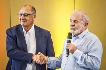 Lula e Alckmin 