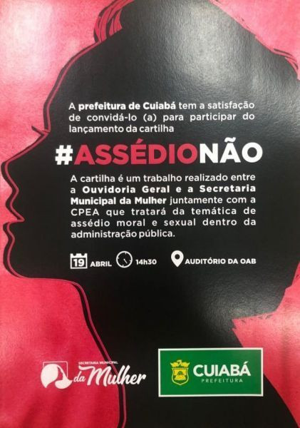 Cuiabá Terá Cartilha De Prevenção Ao Assédio Moral E Sexual No Serviço Público Hipernotícias 5754