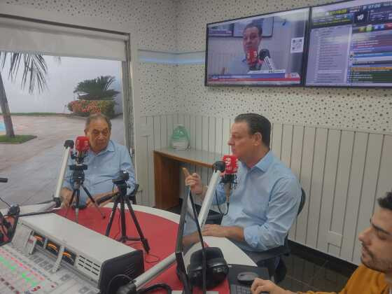 Entrevista de Carlos Fávaro à Rádio Conti