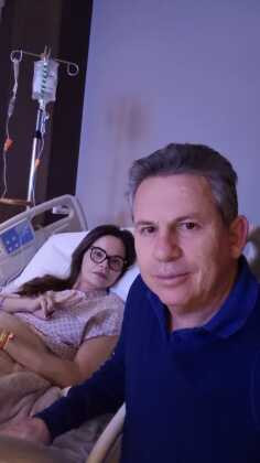 Virginia hospitalizada em SP com governador