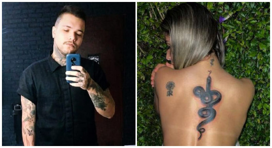 TATUADOR E INFLUENCIADORA