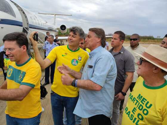 José Medeiros e Jair Bolsonaro Campanha Nordeste