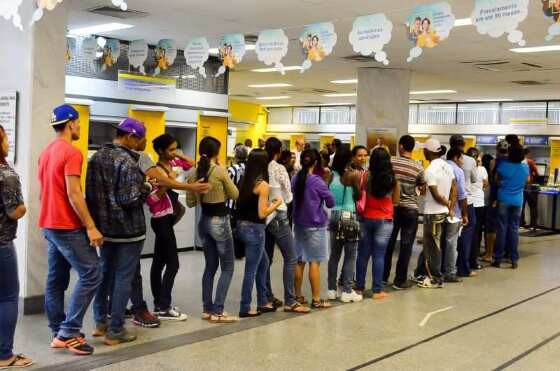 Fila de banco