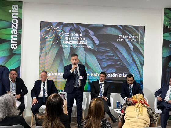 Governador Mauro Mendes COP27