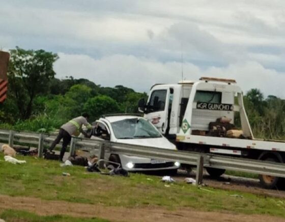 Acidente BR-163 Saveiro