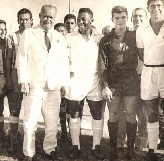 Pelé 1965 Visita a Cuiabá