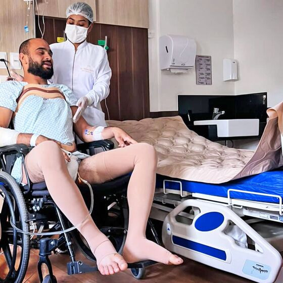 kaique paraplégico
