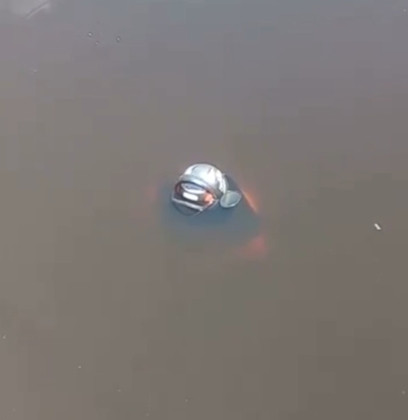Homem cai em rio Poconé