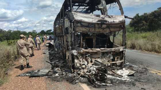 ônibus fogo rosário