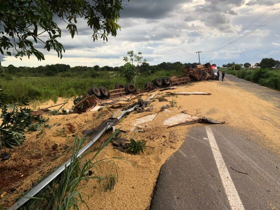 acidente carreta fatal 