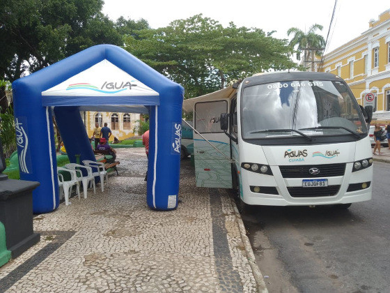 aguas cuiaba atendimento itinerante