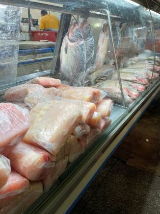 peixe mercado porto semana sexta-feira santa