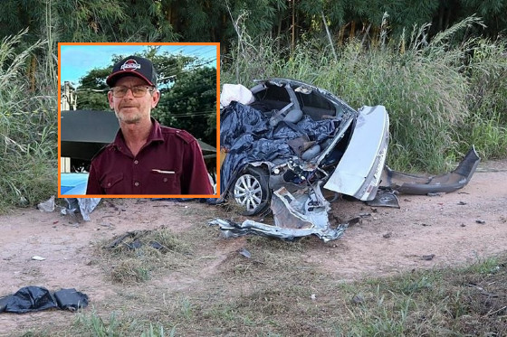 Homem morto na br-163