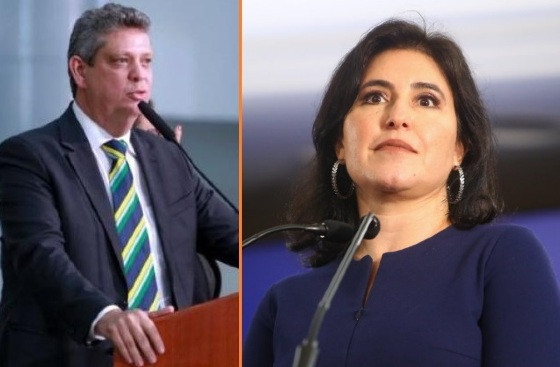 Tebet  e Márcio Macêdo