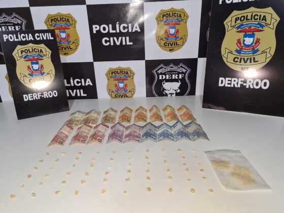 Pedras de cocaína 