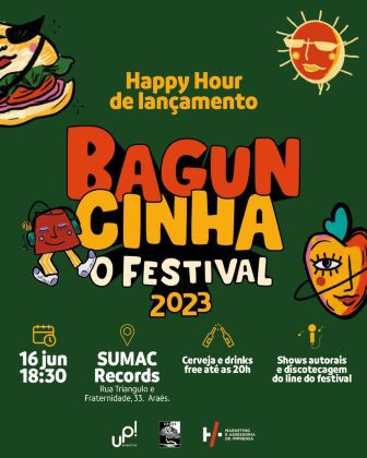 lançamento baguncinha o festival
