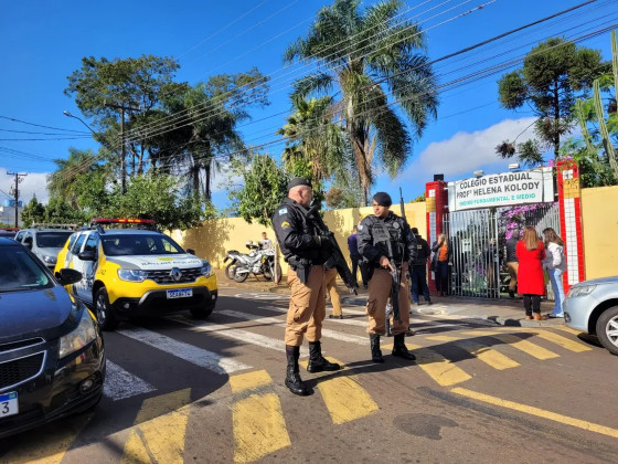 ataque em escola no PR