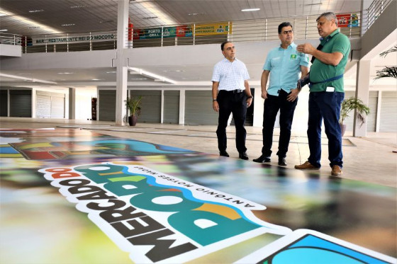 prefeito de cbá visita orla do porto