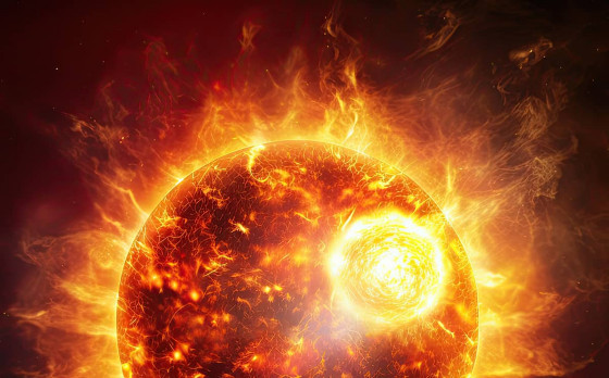 explosão solar