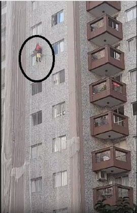 diarista cai do 12 andar