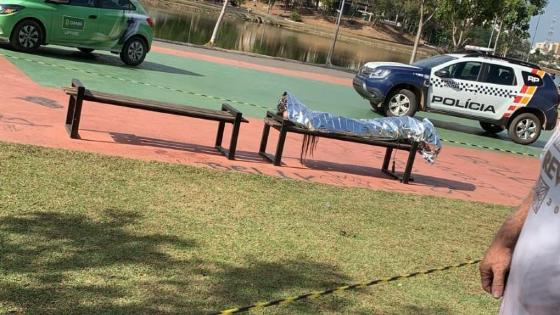 morte Parque das Águas 