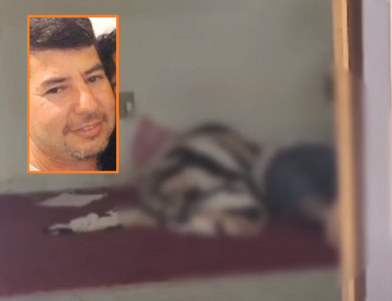 Roque Xavier morto com a Filha 