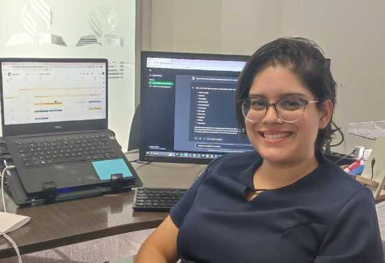 A gestora de Comunicação, Noemi Almeida, é adepta do ChatGPT