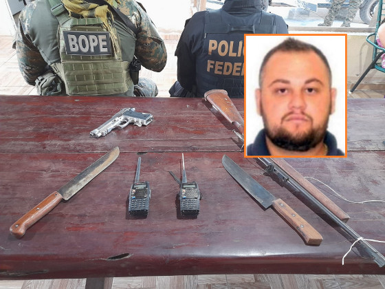 alvo da PF preso em Operação